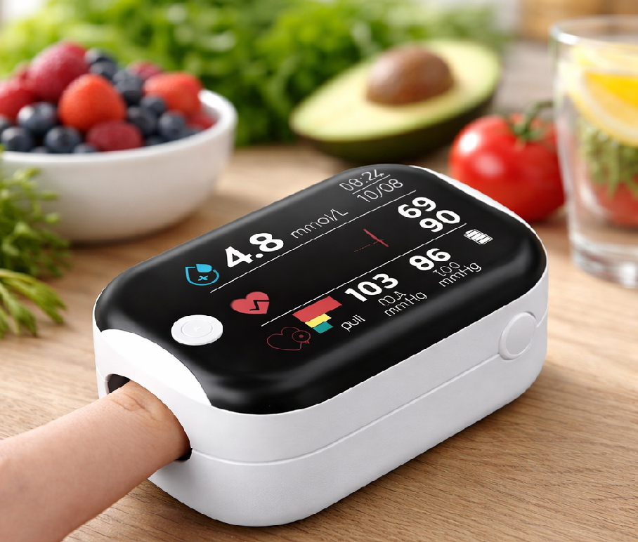 Monitor de salud inteligente GluCore™| SPANISH
