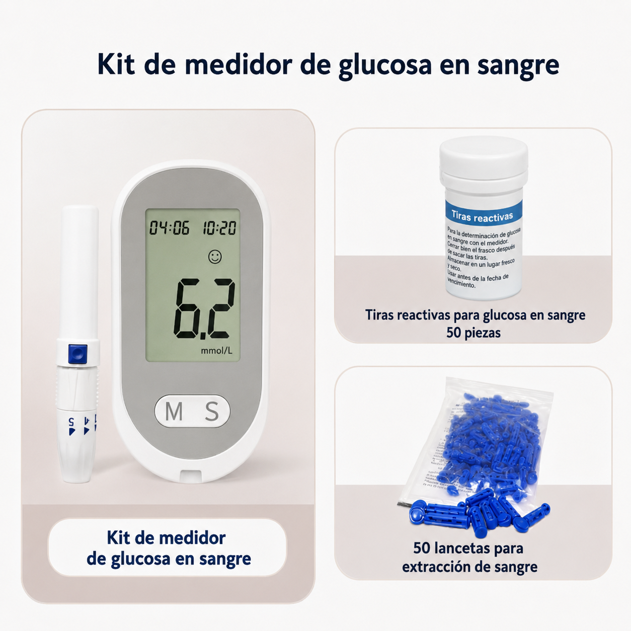 Monitor de salud inteligente GluCore™| SPANISH
